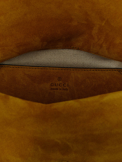 Bicolor Calfskin Shoulder Bag