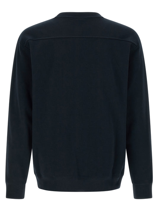 Blue Cotton Sweatshirt