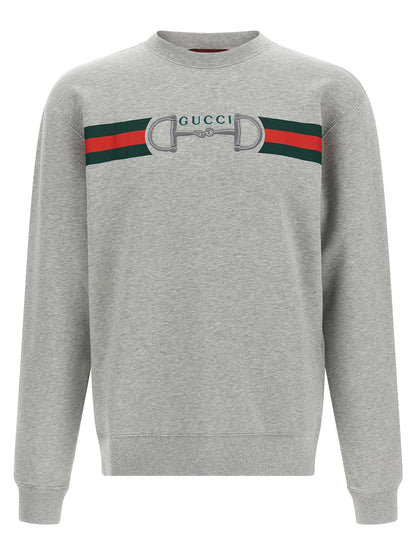 Gray Cotton Sweatshirt