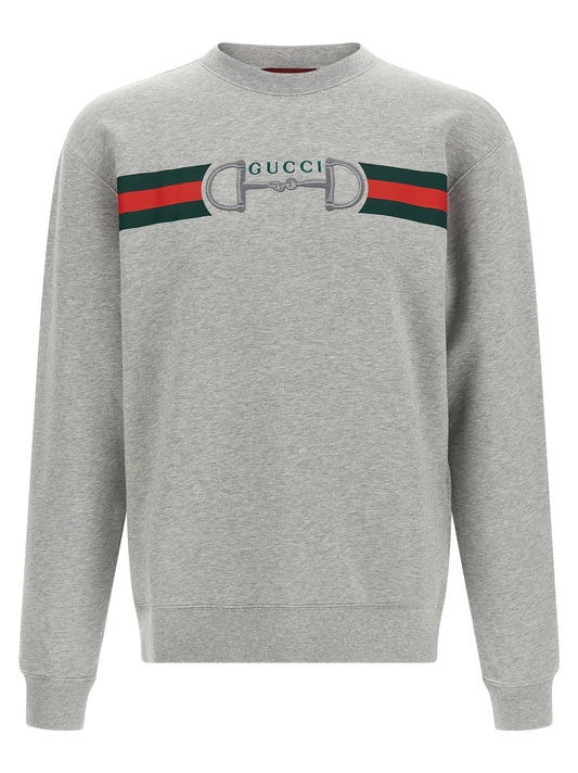 Gray Cotton Sweatshirt