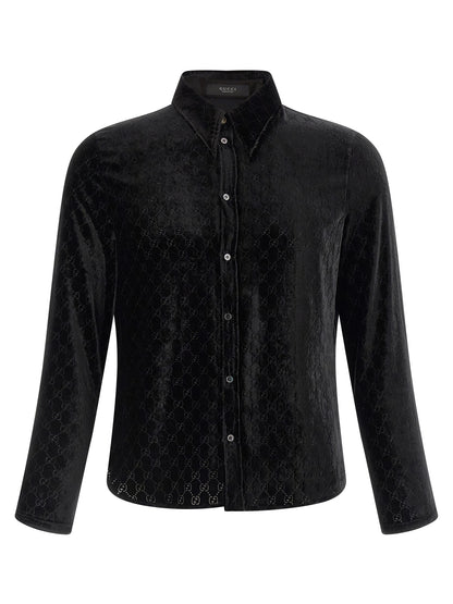 Black Viscose Blouse