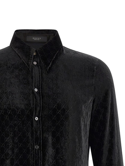Black Viscose Blouse