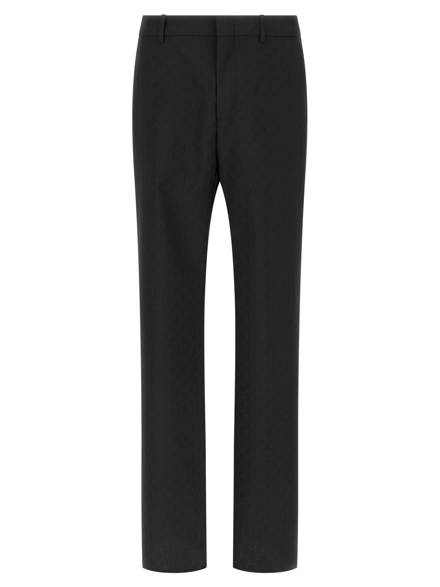Black Polyester Dress Pants