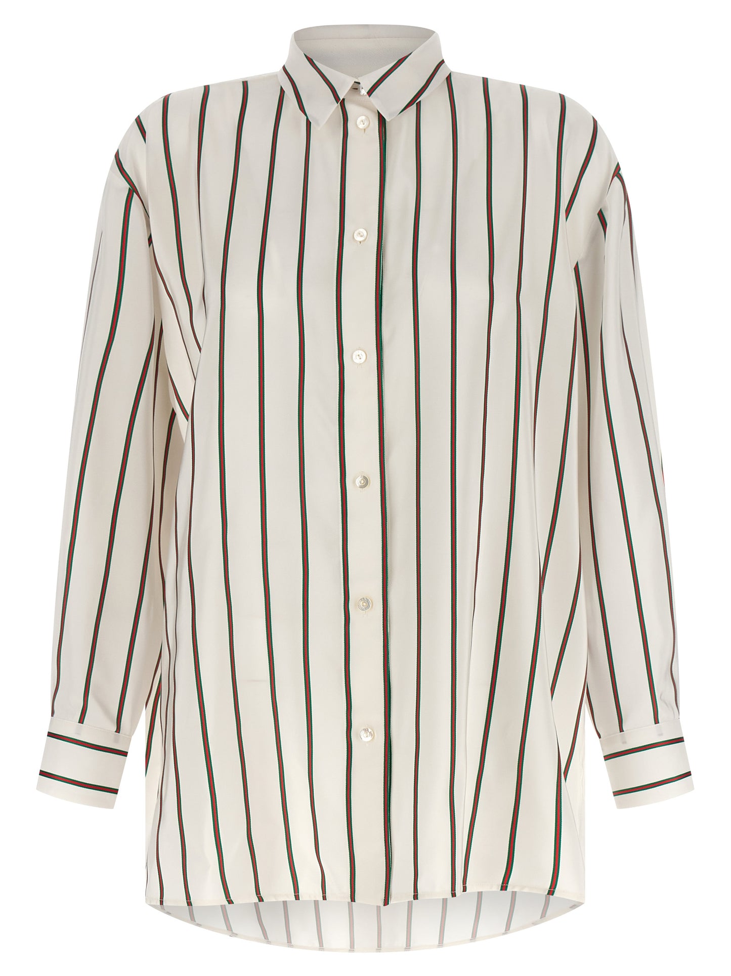 White Silk Blouse