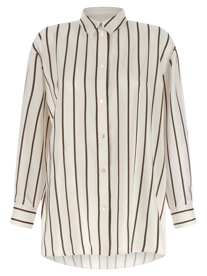 White Silk Blouse