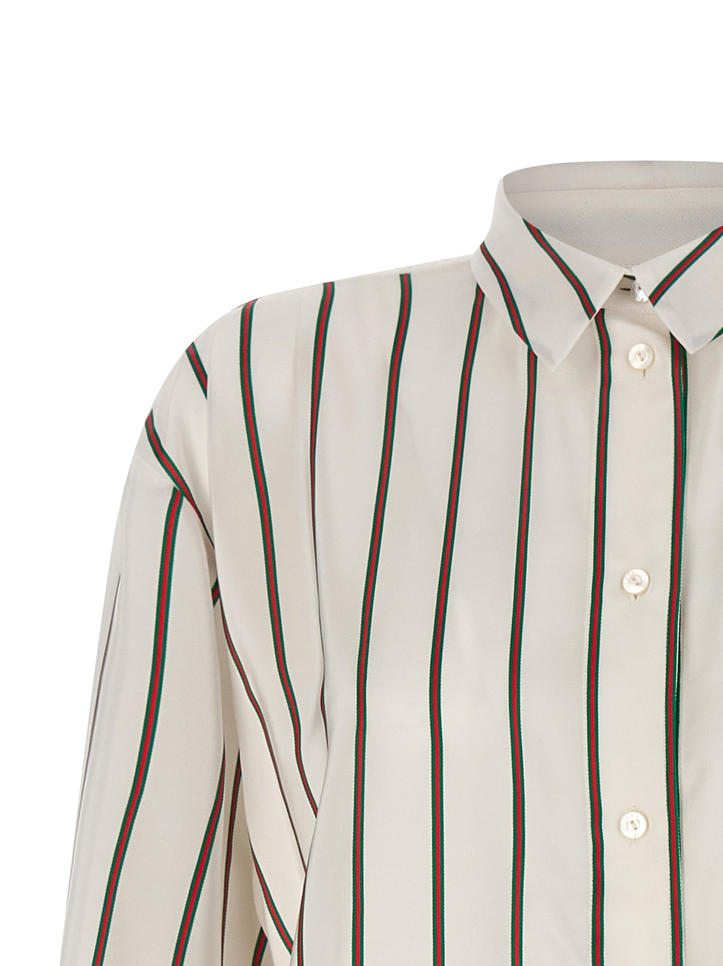 White Silk Blouse