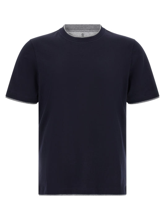 Blue Cotton T-Shirt