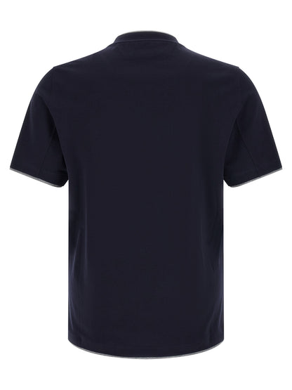 Blue Cotton T-Shirt