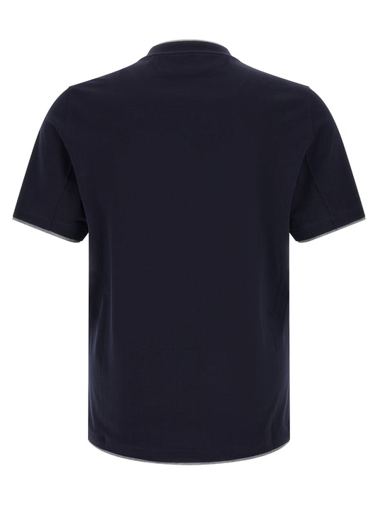 Blue Cotton T-Shirt