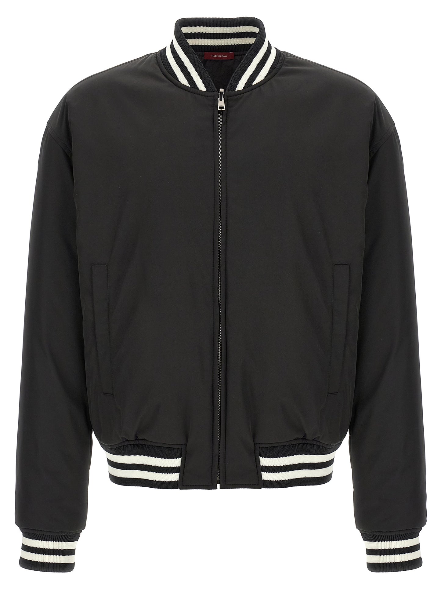 Bicolor Polyester Bomber