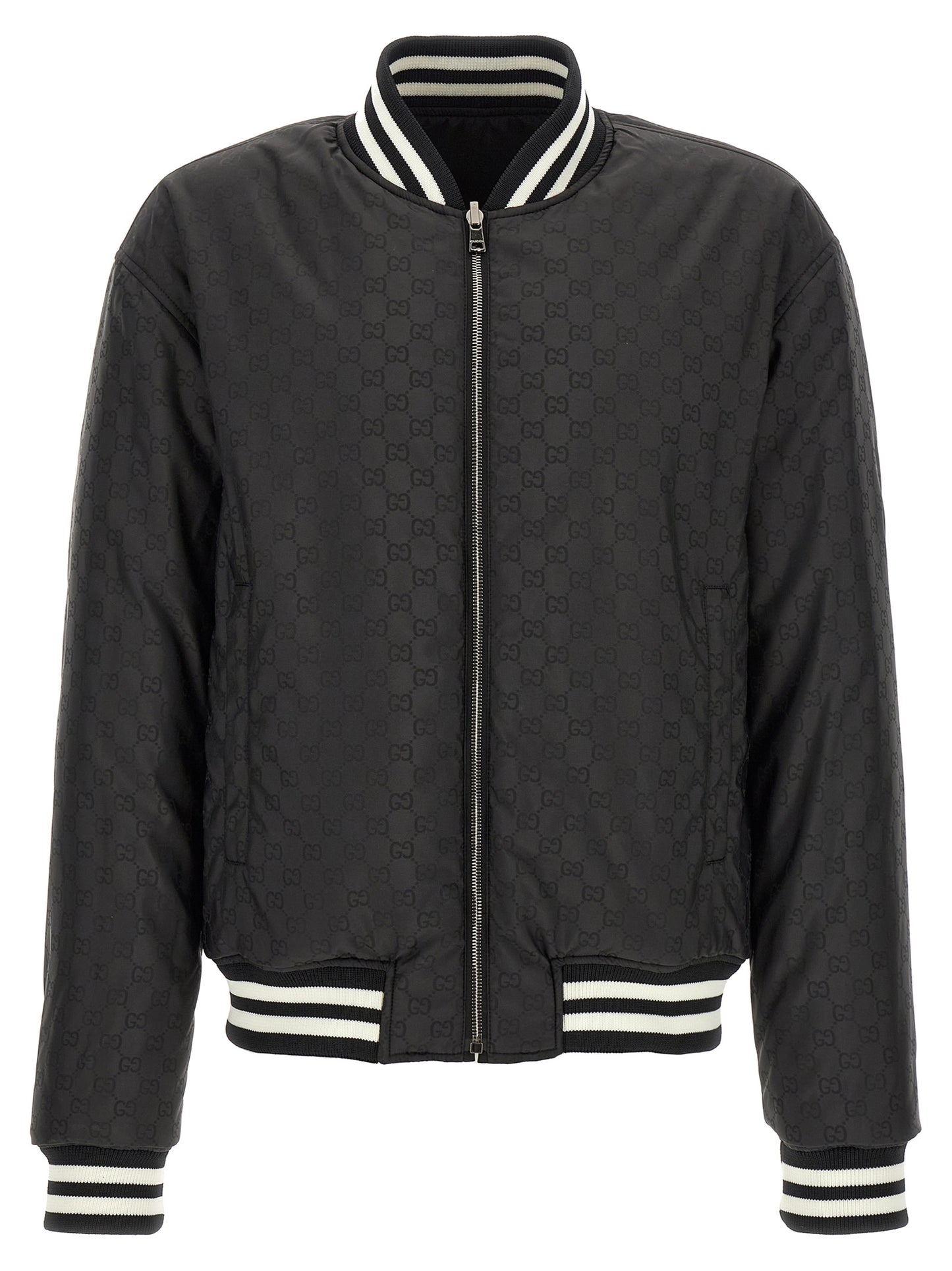 Bicolor Polyester Bomber