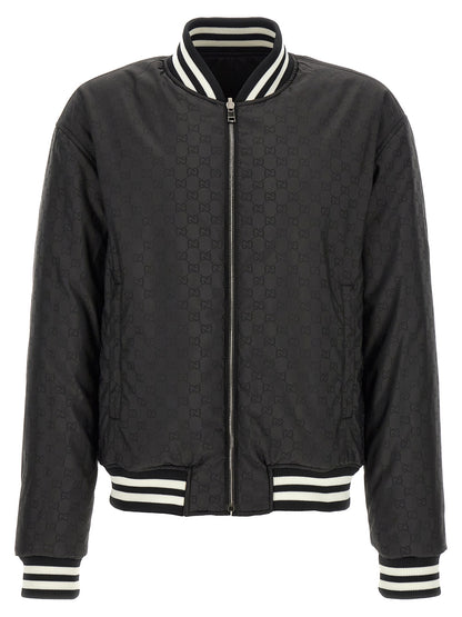 Bicolor Polyester Bomber
