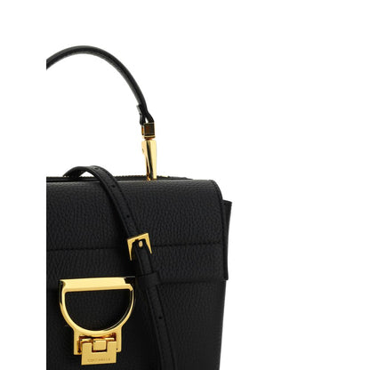 Black Calf Leather Bos Taurus Handbag