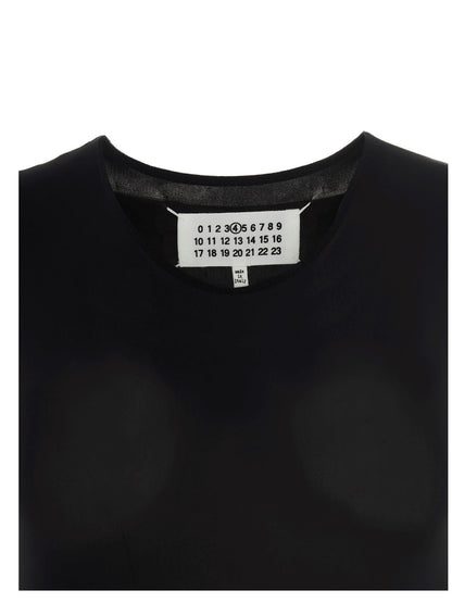 Black Polyamide Bodysuit