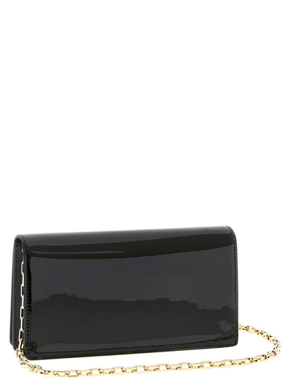 Black Calfskin Clutch Bag
