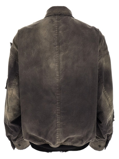 Black Cotton Bomber