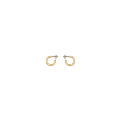 Gold Brass Earrings