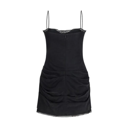 Black Silk Cocktail Dress