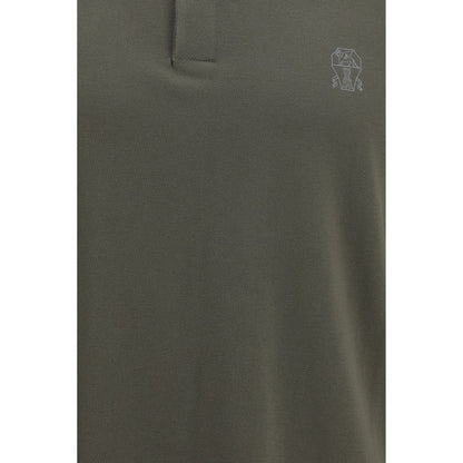 Bicolor Cotton Polo Shirt