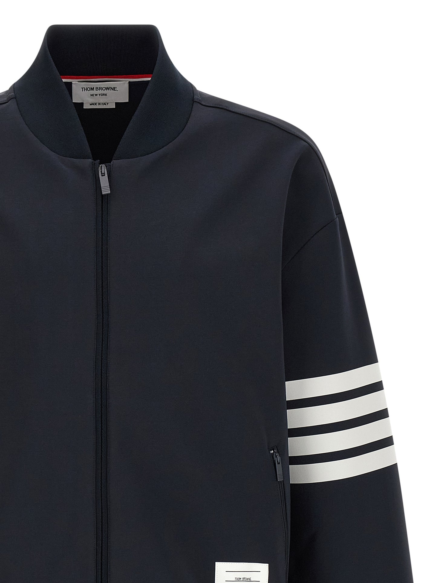 Blue Viscose Bomber