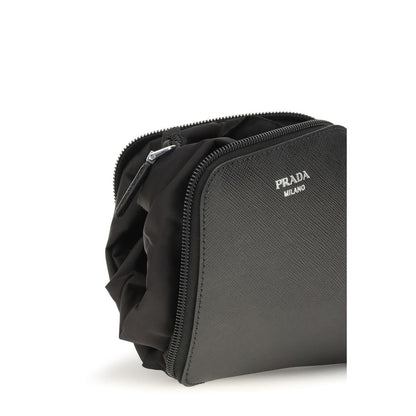 Black Calf Leather Bos Taurus Shoulder Bag
