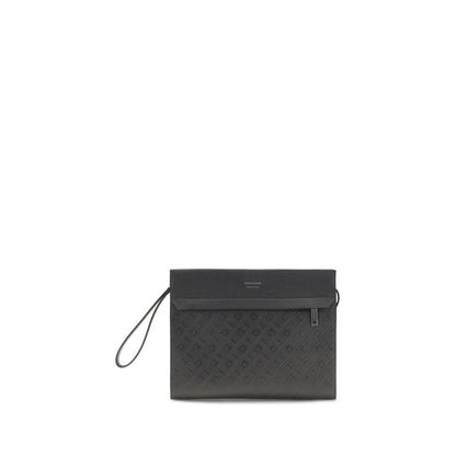Black Calf Leather Bos Taurus Shoulder Bag