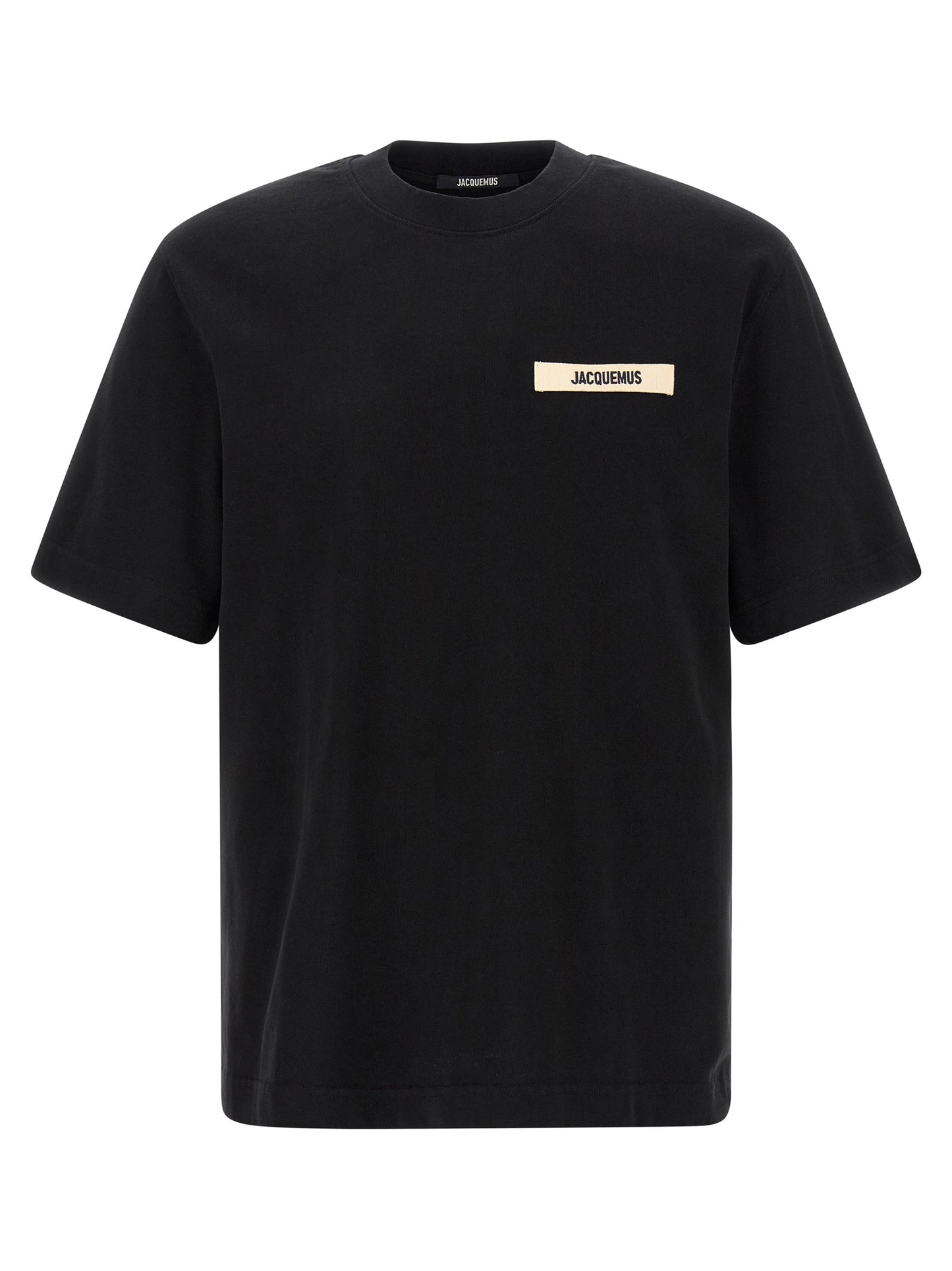 Black Cotton T-Shirt