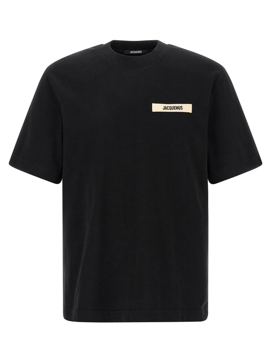 Black Cotton T-Shirt