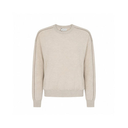 Beige Cashmere Sweatshirt