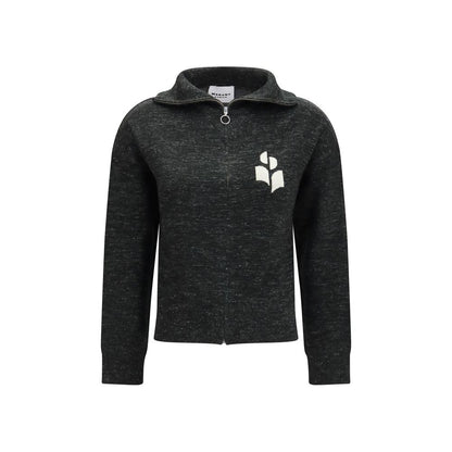 Black Viscose Sweatshirt