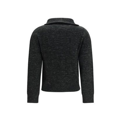 Black Viscose Sweatshirt