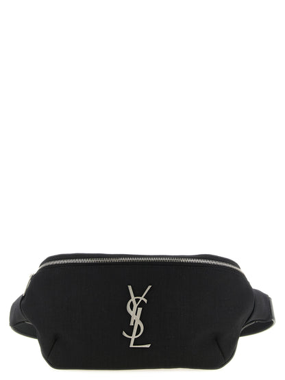 Black Lamb Leather Crossbody Bag