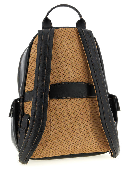 Black Calfskin Backpack
