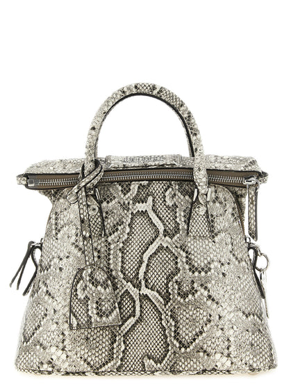 Gray Goatskin Shoulder Bag