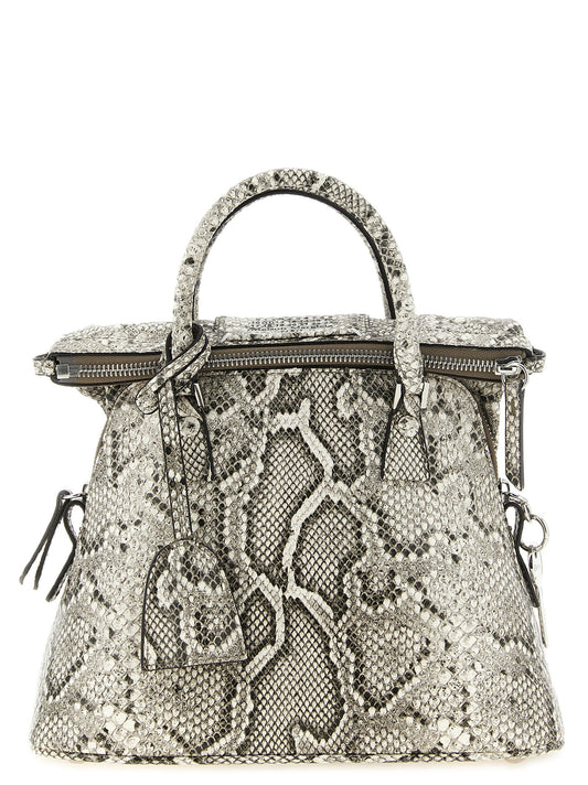Gray Goatskin Shoulder Bag