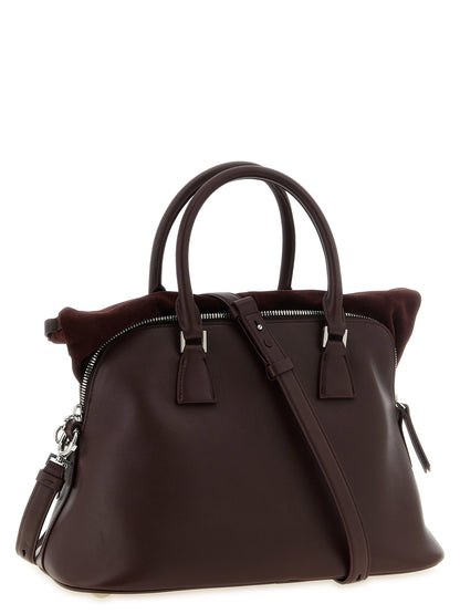 Bordeaux Calfskin Shoulder Bag