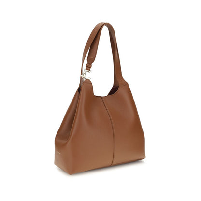 Brown Calf Leather Bos Taurus Shoulder Bag