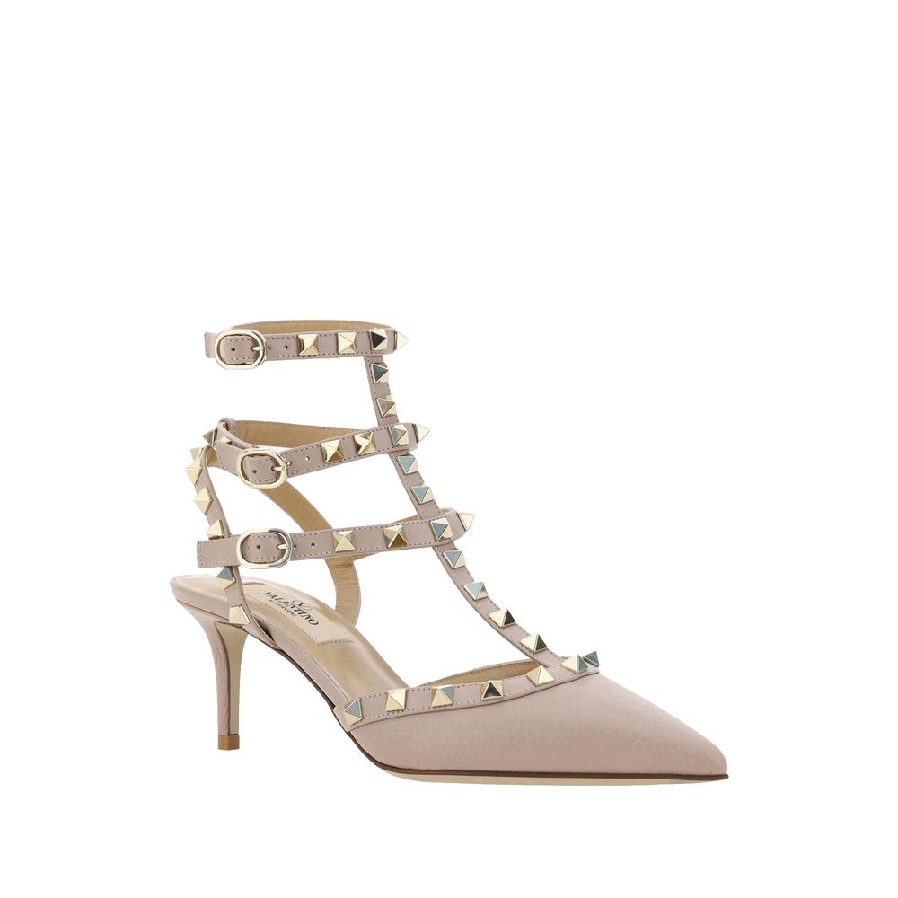 Multicolor Calfskin High Heel Pumps
