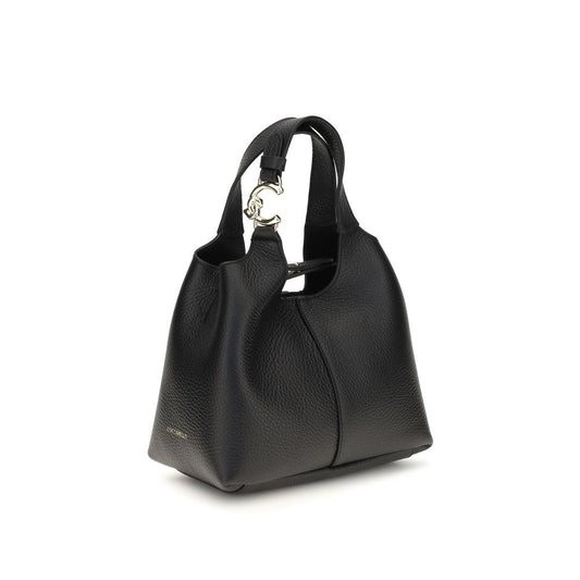 Black Calf Leather Bos Taurus Handbag