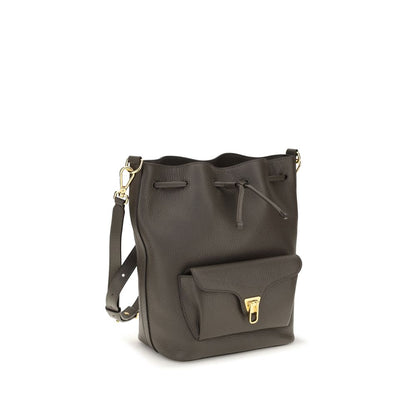 Brown Calf Leather Bos Taurus Backet Bag