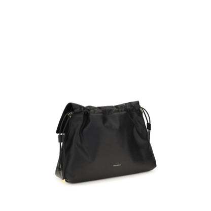 Black Calf Leather Bos Taurus Shoulder Bag