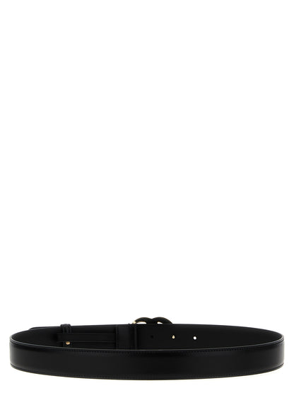 Black Calfskin Regular Belt