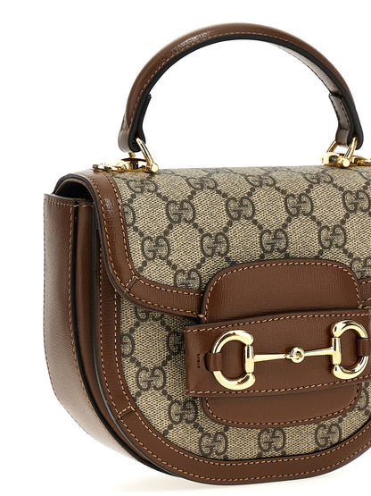 Brown Polyethylene Handbag