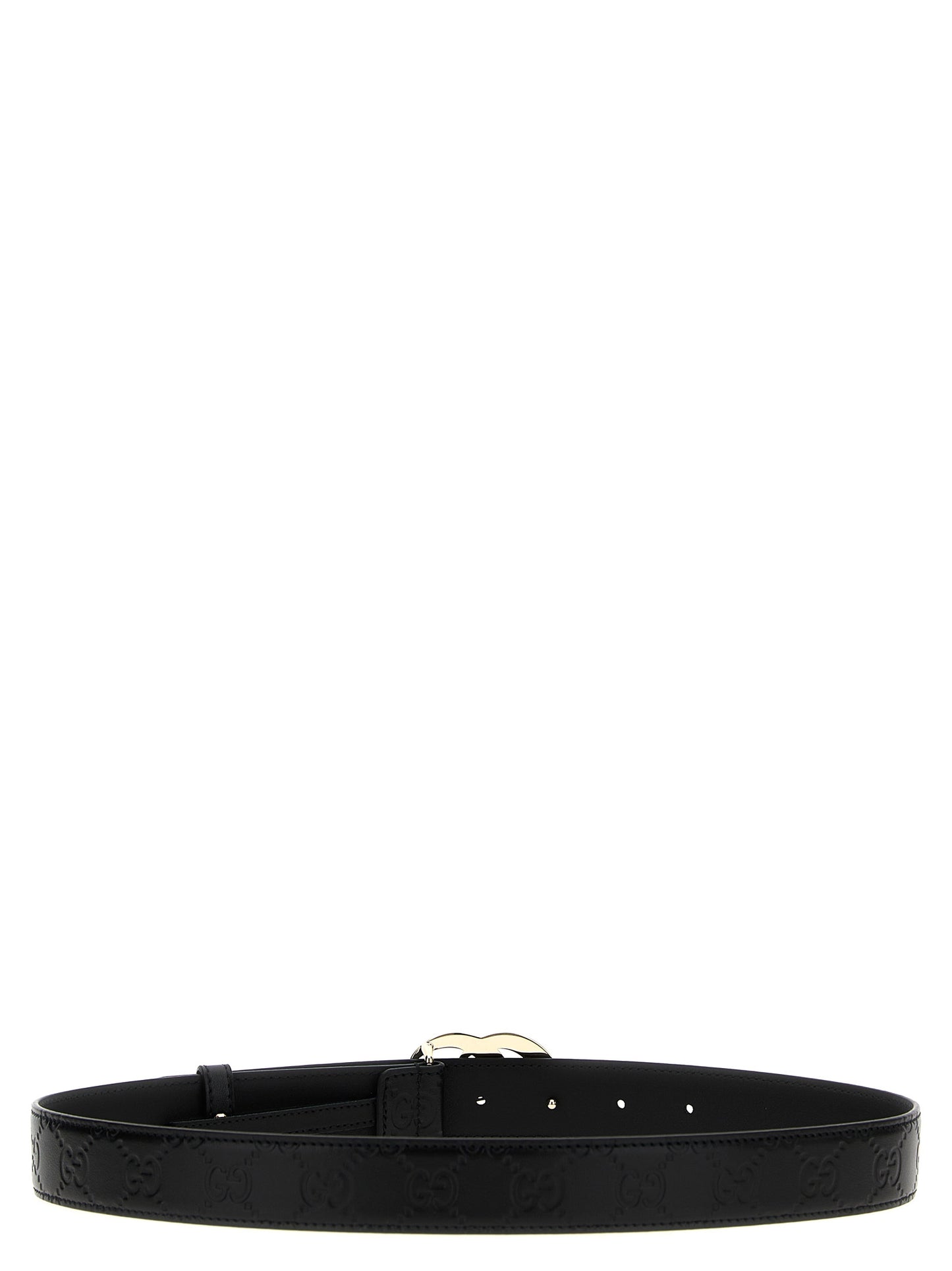Black Calfskin Regular Belt