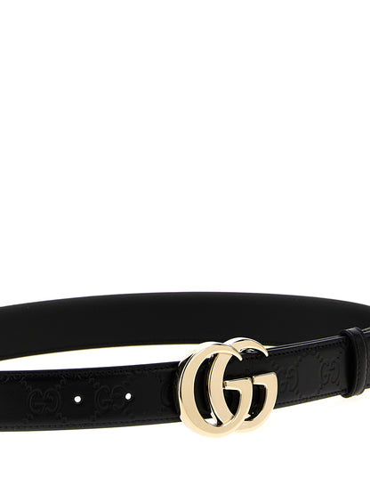 Black Calfskin Regular Belt