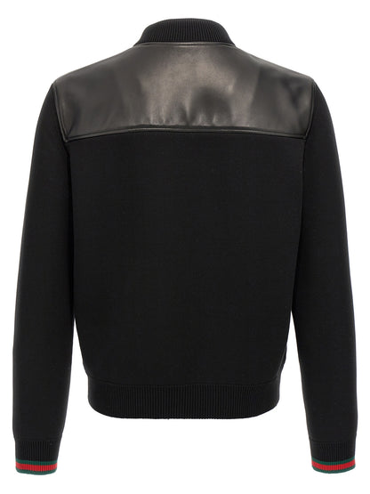 Black Lamb Leather Leather Jacket