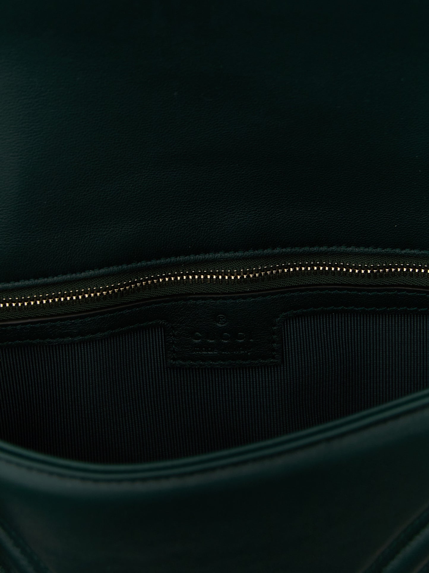 Bicolor Lamb Leather Shoulder Bag