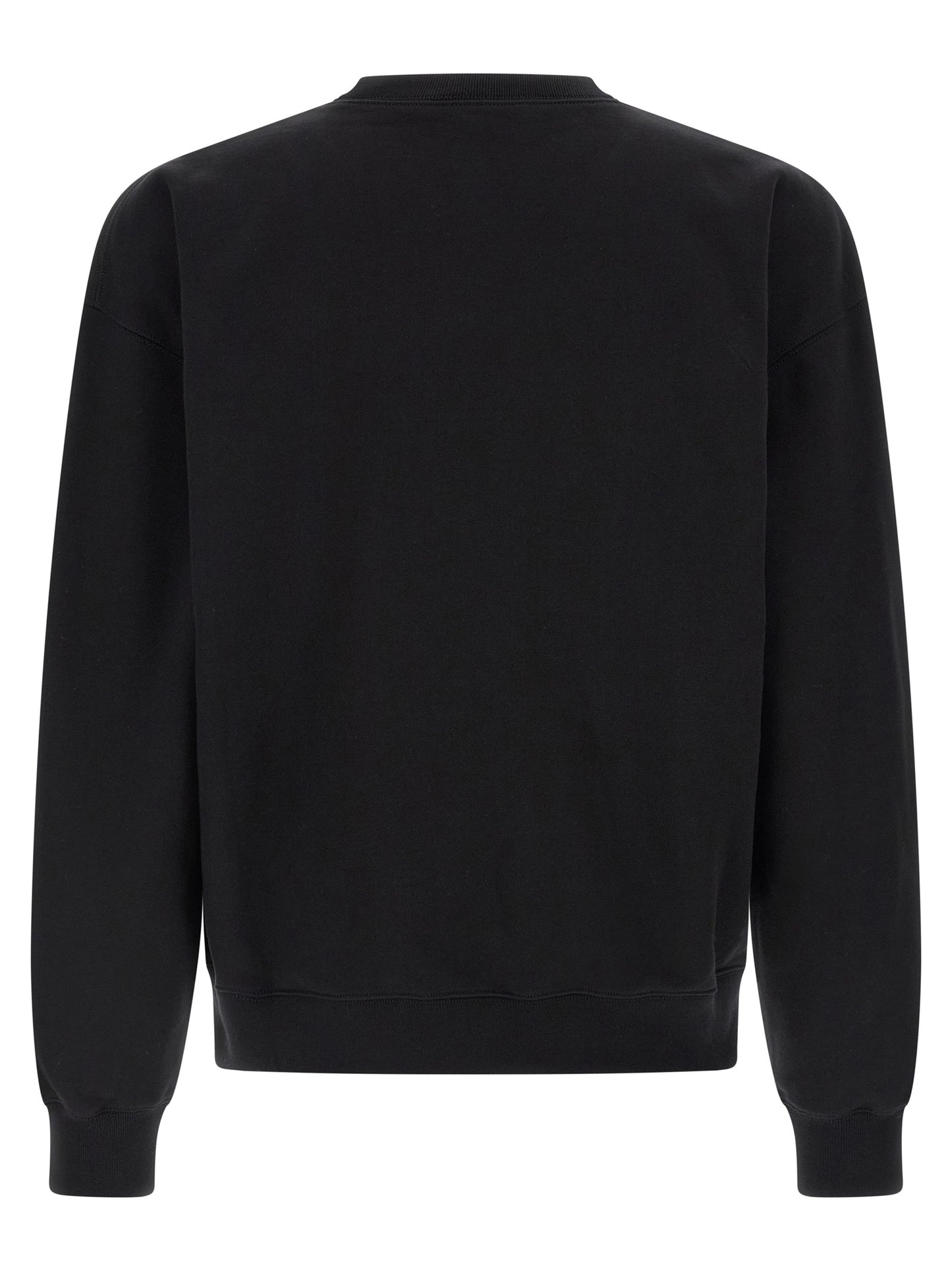 Black Cotton Sweatshirt