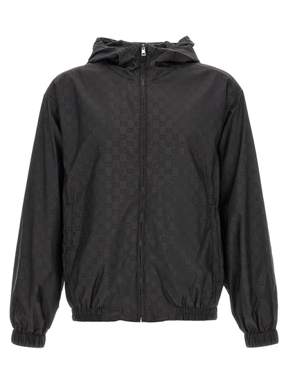 Black Polyamide Shell Jacket