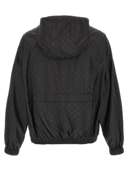 Black Polyamide Shell Jacket